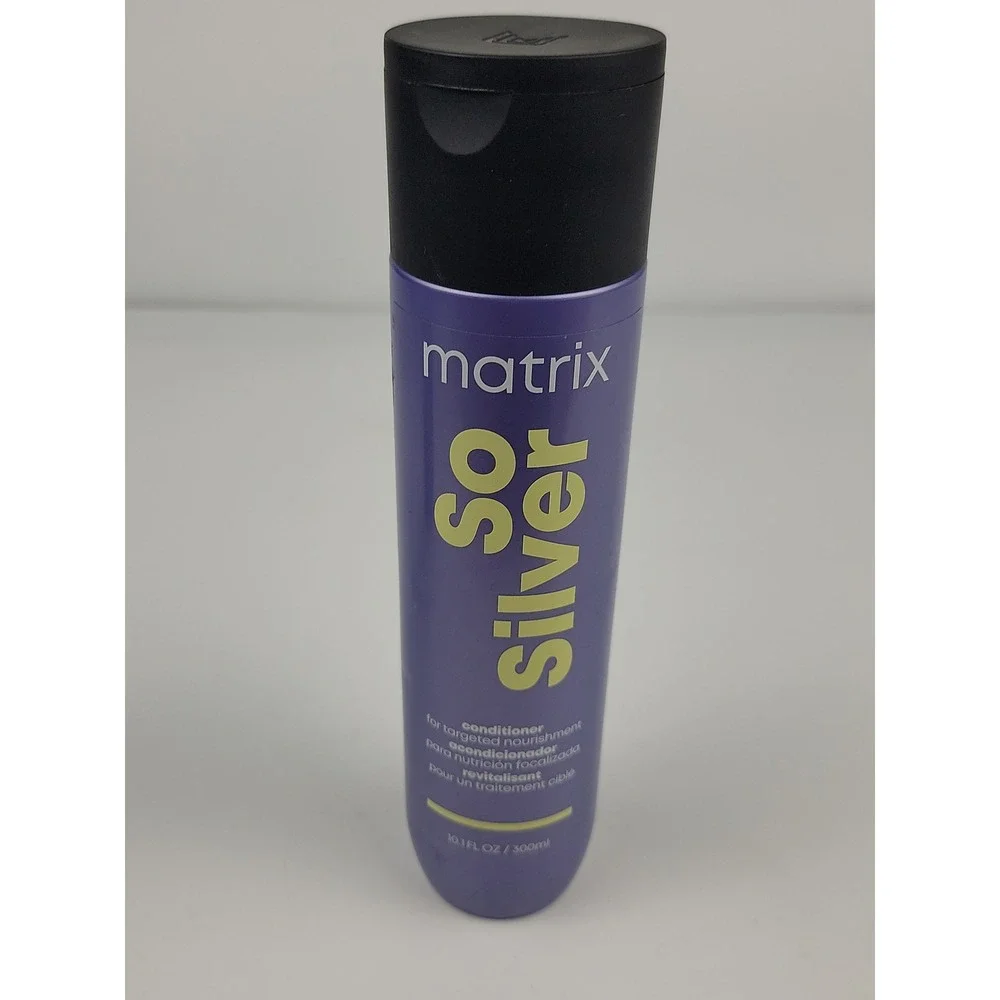 Matrix Total Results So Silver Shampoo and Conditioner Set 10.1oz Duo for Blonde